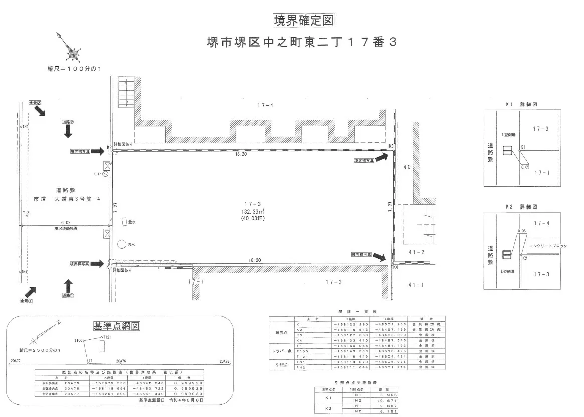 堺市堺区中之町東2丁